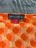 Vince Camuto 100% Polyester Orange 3/4 Sleeve Blouse Size S - photo 7