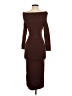 Line & Dot Brown Casual Dress Size S - photo 2