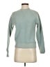 Everlane 100% Recycled Polyester Metallic Teal Pullover Sweater Size XXS - photo 1