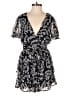 Blush 100% Polyester Paisley Black Romper Size S - photo 1