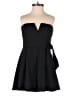 Max + Ash Solid Black Romper Size S - photo 1