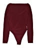 Miss Selfridge Burgundy Bodysuit Size 4 - 6 - photo 2