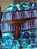BCBGMAXAZRIA Teal Cocktail Dress Size S - photo 7