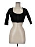 Unbranded Black 3/4 Sleeve Top Size M - photo 1