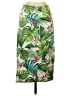 Thalia Sodi Tropical Green Casual Skirt Size XS - photo 1