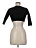 Unbranded Black 3/4 Sleeve Top Size M - photo 2