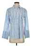 Hatley Stripes Blue Long Sleeve Button-Down Shirt Size S - photo 1