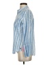 Hatley Stripes Blue Long Sleeve Button-Down Shirt Size S - photo 5
