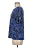 MICHAEL Michael Kors Blue Short Sleeve Blouse Size M - photo 5