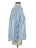 Hatley Stripes Blue Long Sleeve Button-Down Shirt Size S - photo 4