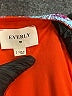 Everly 100% Polyester Print Orange Casual Dress Size S - photo 7