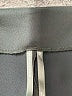Anthropologie 100% Polyester Gray Black Long Sleeve Blouse Size XS - photo 6