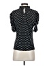 Assorted Brands Polka Dots Black Short Sleeve Blouse Size XS (estimated) - photo 2