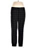 The Limited 100% Polyester Plaid Black Casual Pants Size 10 - photo 1