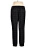 The Limited 100% Polyester Plaid Black Casual Pants Size 10 - photo 2