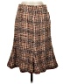 Anne Klein 100% Polyester Tweed Brown Casual Skirt Size 2 - photo 1