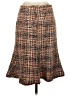 Anne Klein 100% Polyester Tweed Brown Casual Skirt Size 2 - photo 2