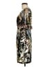 Muse Animal Print Brown Cocktail Dress Size 6 - photo 5