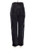 Zara Chevron-herringbone Black Jeans Size 6 - photo 2