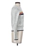 Cupcakes & Cashmere Stripes Silver Turtleneck Sweater Size XS - photo 4