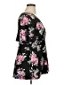 Torrid Floral Black Kimono Size 1X (estimated) - photo 4