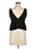 Boohoo Black Sleeveless Blouse Size 10 - photo 1