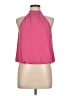 Green Envelope Pink Sleeveless Blouse Size L - photo 1