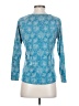Sears Teal 3/4 Sleeve Top Size S - photo 2