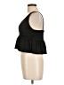 Boohoo Black Sleeveless Blouse Size 10 - photo 5