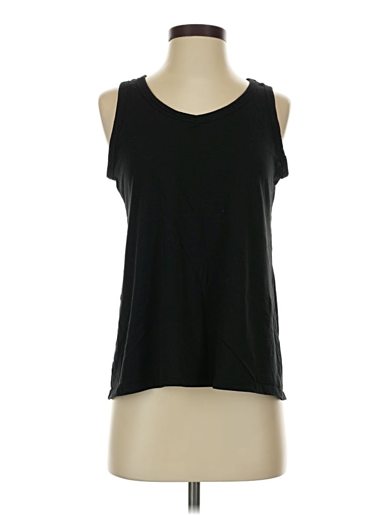 Pre-owned Just Be ... Sleeveless T-shirt In Black