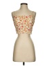 Pink Rose Orange Sleeveless Blouse Size S - photo 1