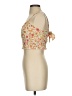 Pink Rose Orange Sleeveless Blouse Size S - photo 5