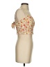 Pink Rose Orange Sleeveless Blouse Size S - photo 4
