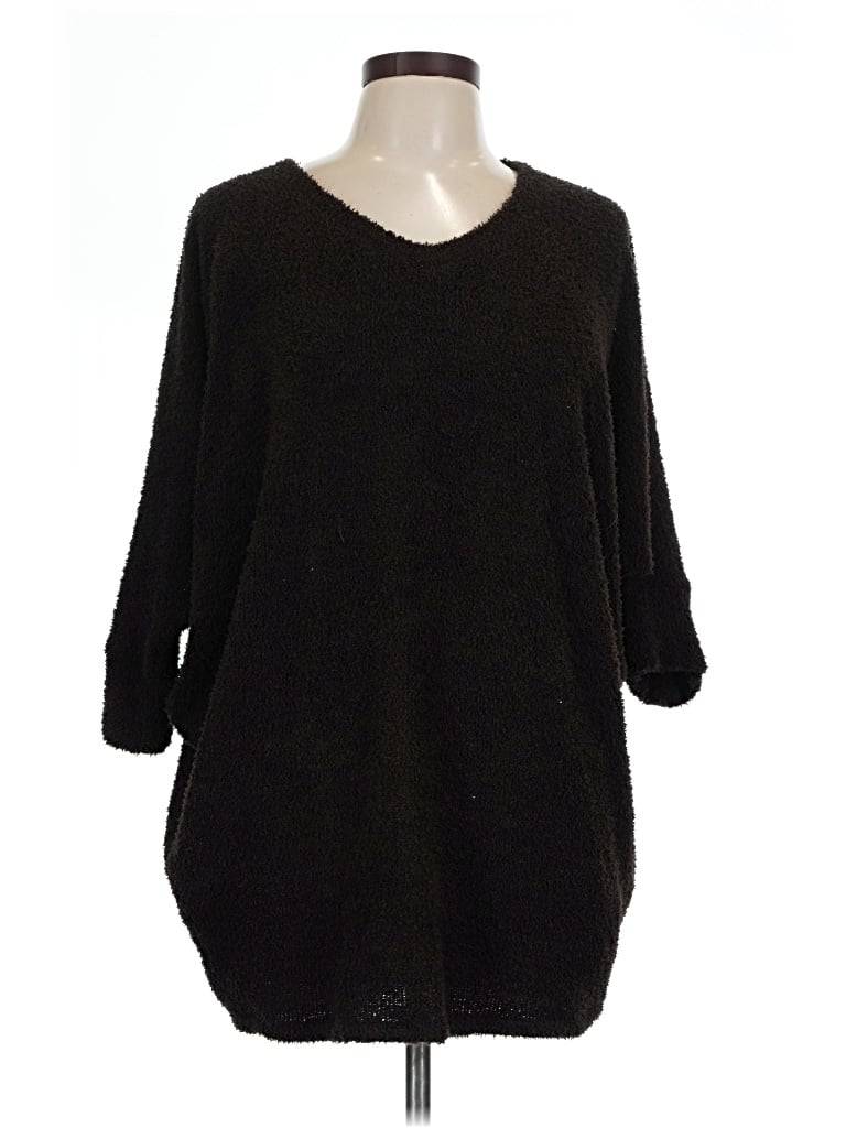 Pre-owned Lularoe Pullover Sweater In Black