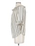 Aqua 100% Polyester Ivory 3/4 Sleeve Blouse Size S - photo 5