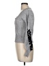 Bebe Solid Gray Pullover Sweater Size M - photo 5