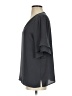 Ann Taylor LOFT 100% Polyester Gray Short Sleeve Blouse Size S - photo 5