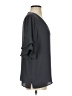 Ann Taylor LOFT 100% Polyester Gray Short Sleeve Blouse Size S - photo 4