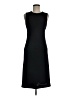 Calvin Klein 100% Polyester Solid Black Cocktail Dress Size 6 - photo 1