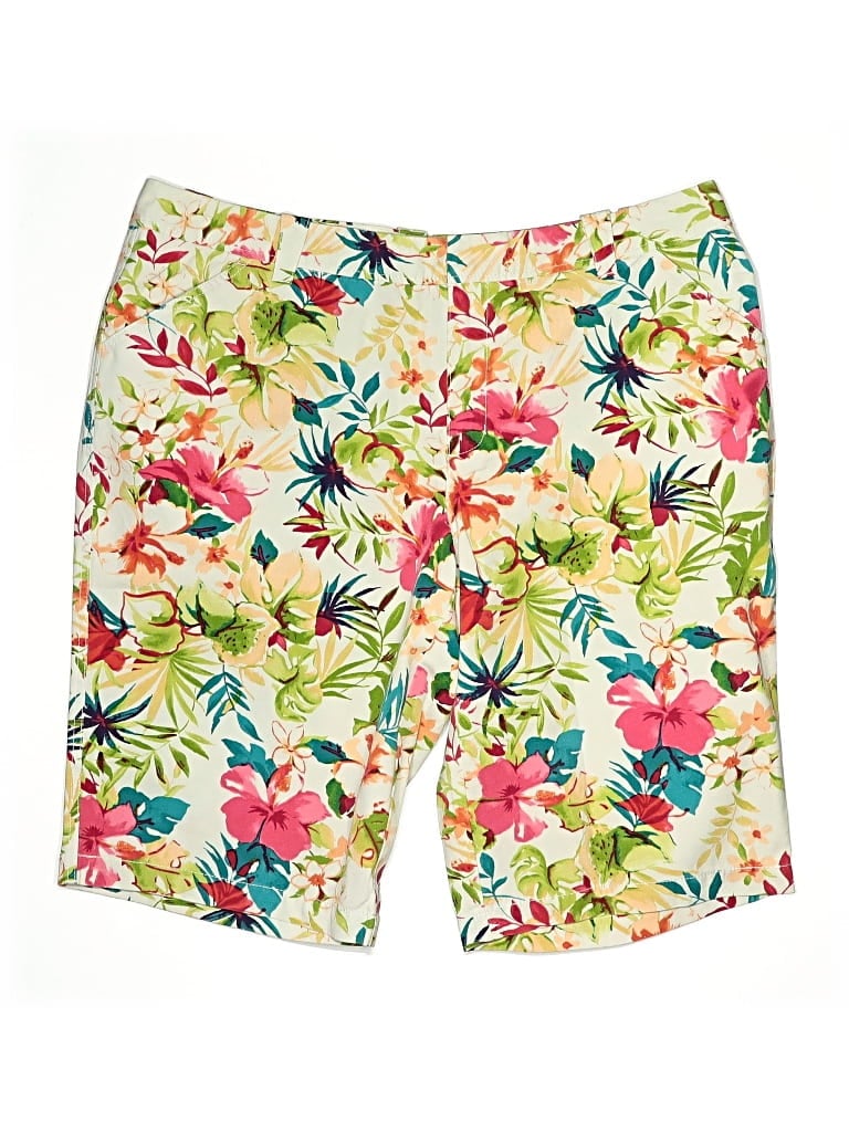 Pre-owned Caribbean Joe Board Shorts In White