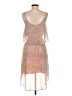 Dolce Vita 100% Polyester Paisley Tan Cocktail Dress Size XS - photo 2