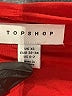 Topshop Red Sleeveless Top Size 0 - 2 - photo 7