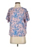 Maison d' Amelie 100% Polyester Blue Short Sleeve T-Shirt Size XS - photo 1
