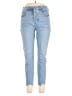 Ann Taylor LOFT Solid Blue Jeans Size 30 waist - photo 1