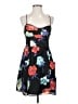 American Eagle Outfitters 100% Polyester Floral Black Cocktail Dress Size S - photo 1