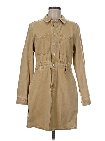 Madewell Carpenter Mini Dress: Garment-Dye Edition (view 1)