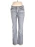 Assorted Brands Hearts Silver Gray Jeans Size 12 - photo 1