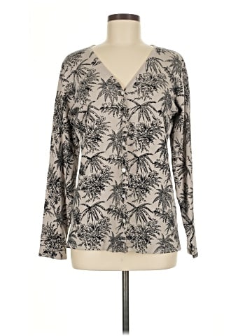 SML Design Long Sleeve Silk Top (view 1)