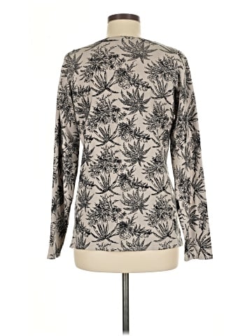 SML Design Long Sleeve Silk Top (view 2)
