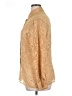 Elementz Gold Long Sleeve Blouse Size XL - photo 5